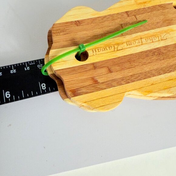 Hawaiian Teak Serving Tongs Kitchen Utensils Wooden Salad Server VTG Claw Style - Picture 9 of 10